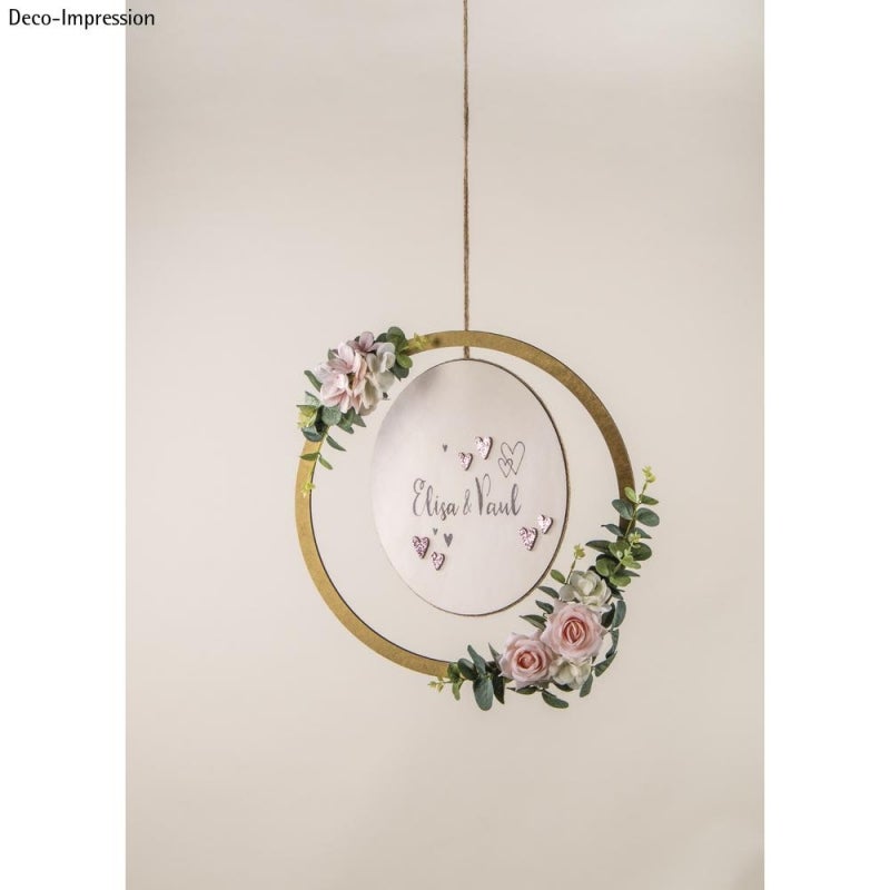 60cm vanerirenkaat ja pohjat askartelusetti