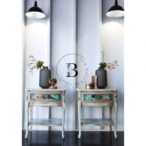 Retro garden decoupage paperi