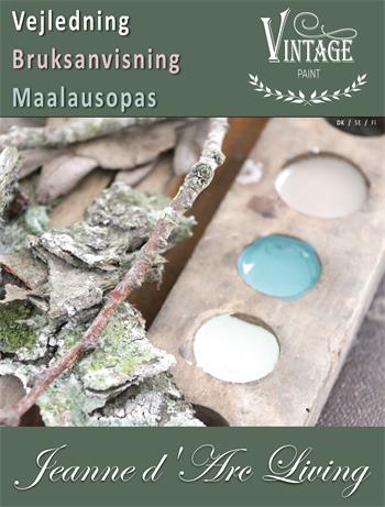 Maalausopas lehti Vintage Paint